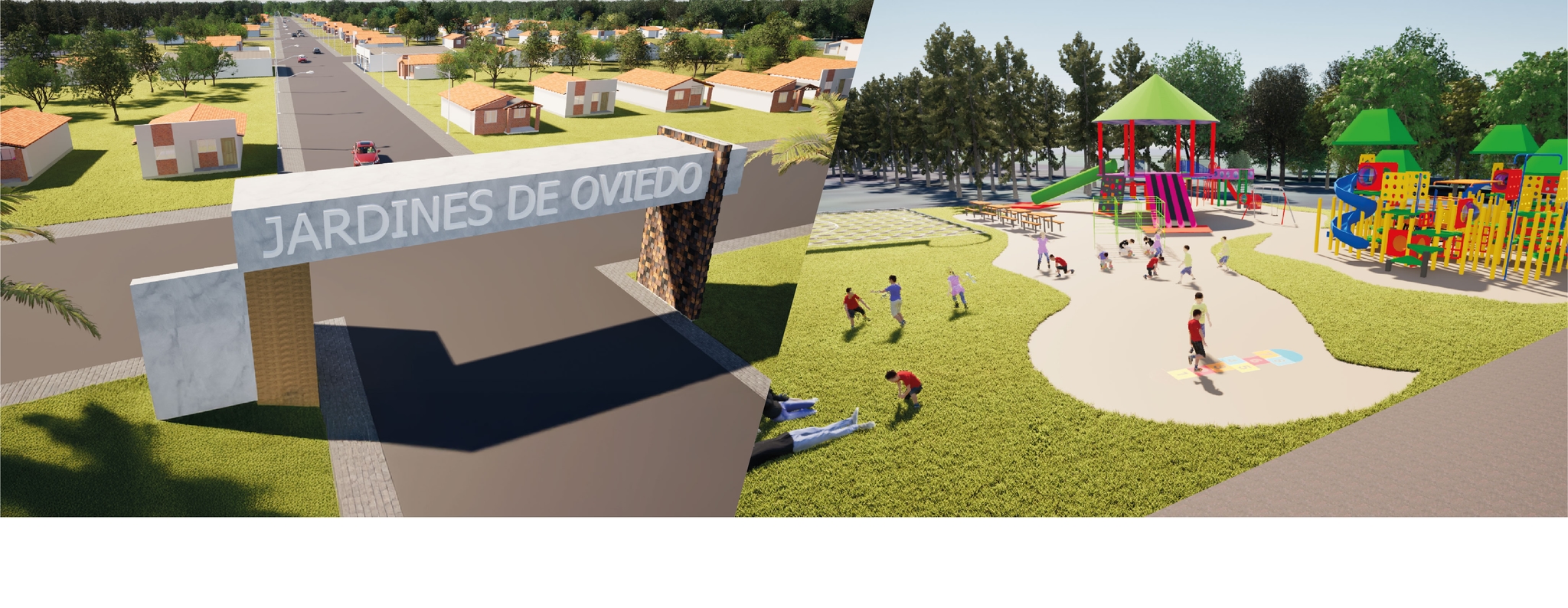 Vista desde arriba, terrenos de inmobiliaria Southern